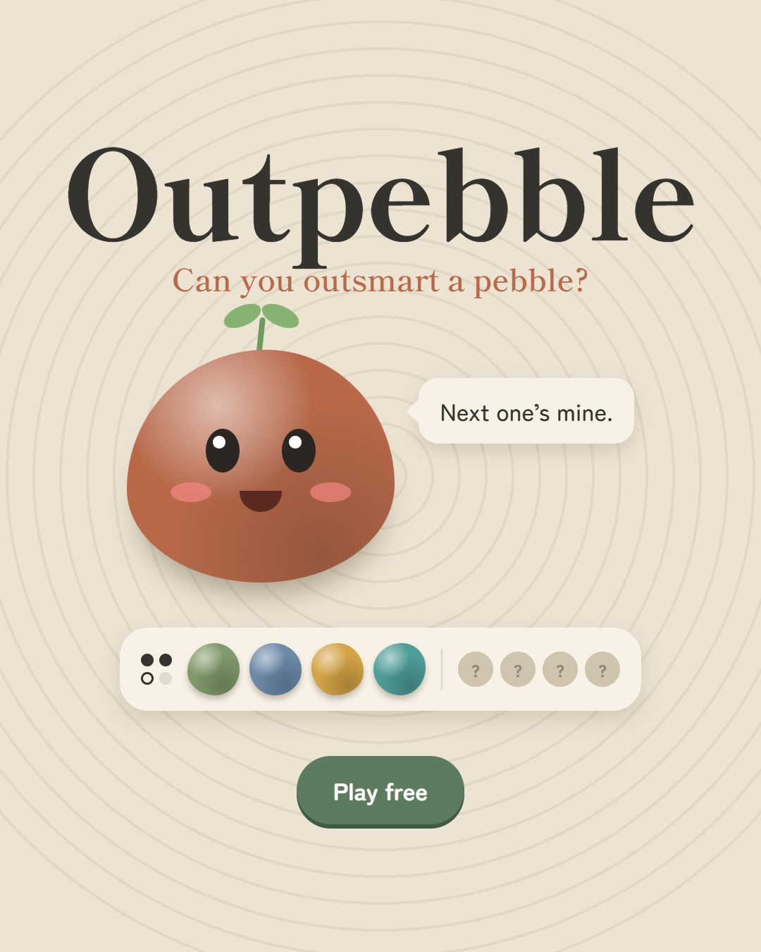 Outpebble game artwork